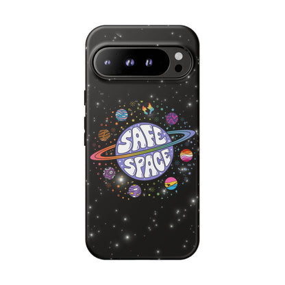 "Safe Space" LGBTQIA+ Pride Galaxy Android Tough Phone Case