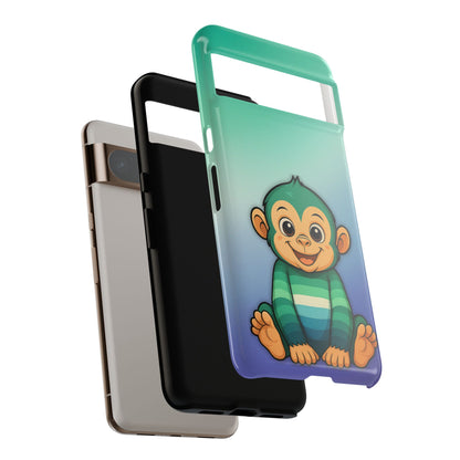 "Monkey Love" – Gay [MLM] Pride Android Tough Phone Case