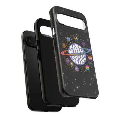 "Safe Space" LGBTQIA+ Pride Galaxy Android Tough Phone Case