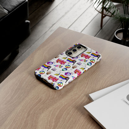 "Identity Mix" LGBTQIA+ Collage Android Tough Phone Case