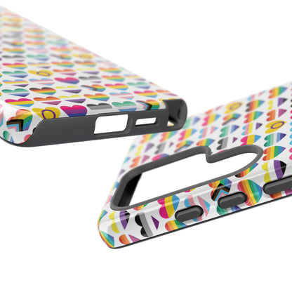 “Heart of Diversity" – Bright Edition – Android Tough Phone Case