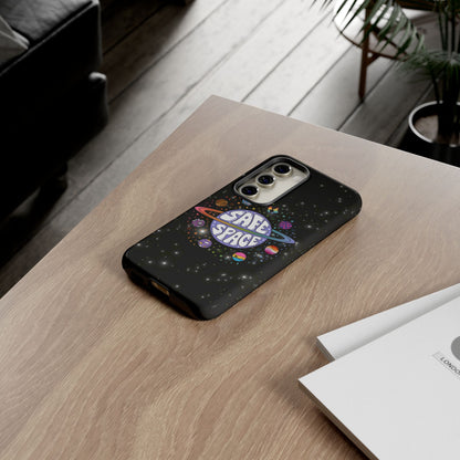 "Safe Space" LGBTQIA+ Pride Galaxy Android Tough Phone Case