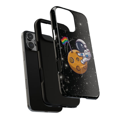 "Cosmic Queer" LGBTQIA+ Astronaut MagSafe® iPhone Tough Case