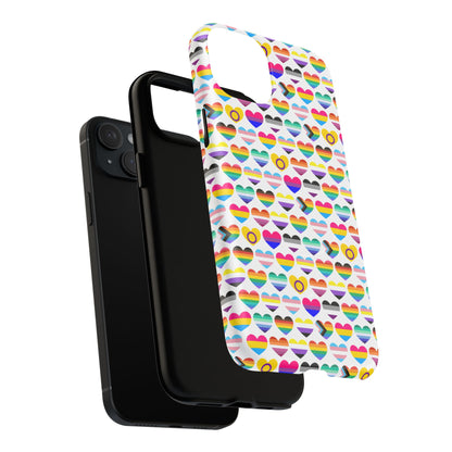 “Heart of Diversity” – Bright Edition – MagSafe® iPhone Tough Case