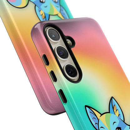 "Queer as a Fox" – Queer Pride Fox Android Tough Phone Case