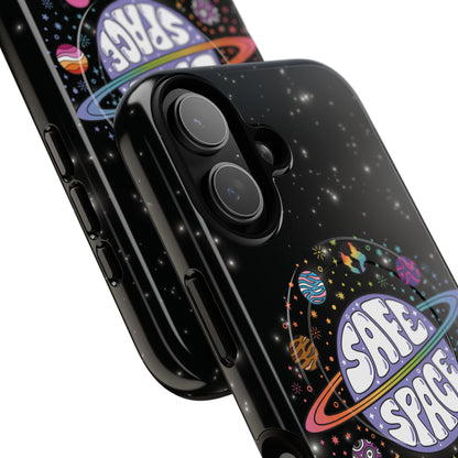 "Safe Space" LGBTQIA+ Pride Galaxy MagSafe® iPhone Case