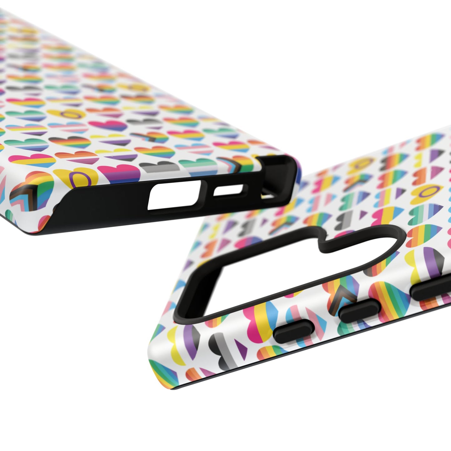 “heart of diversity" – bright edition – android tough phone case