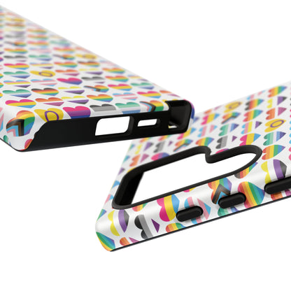 “Heart of Diversity" – Bright Edition – Android Tough Phone Case