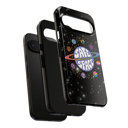 "Safe Space" LGBTQIA+ Pride Galaxy Android Tough Phone Case