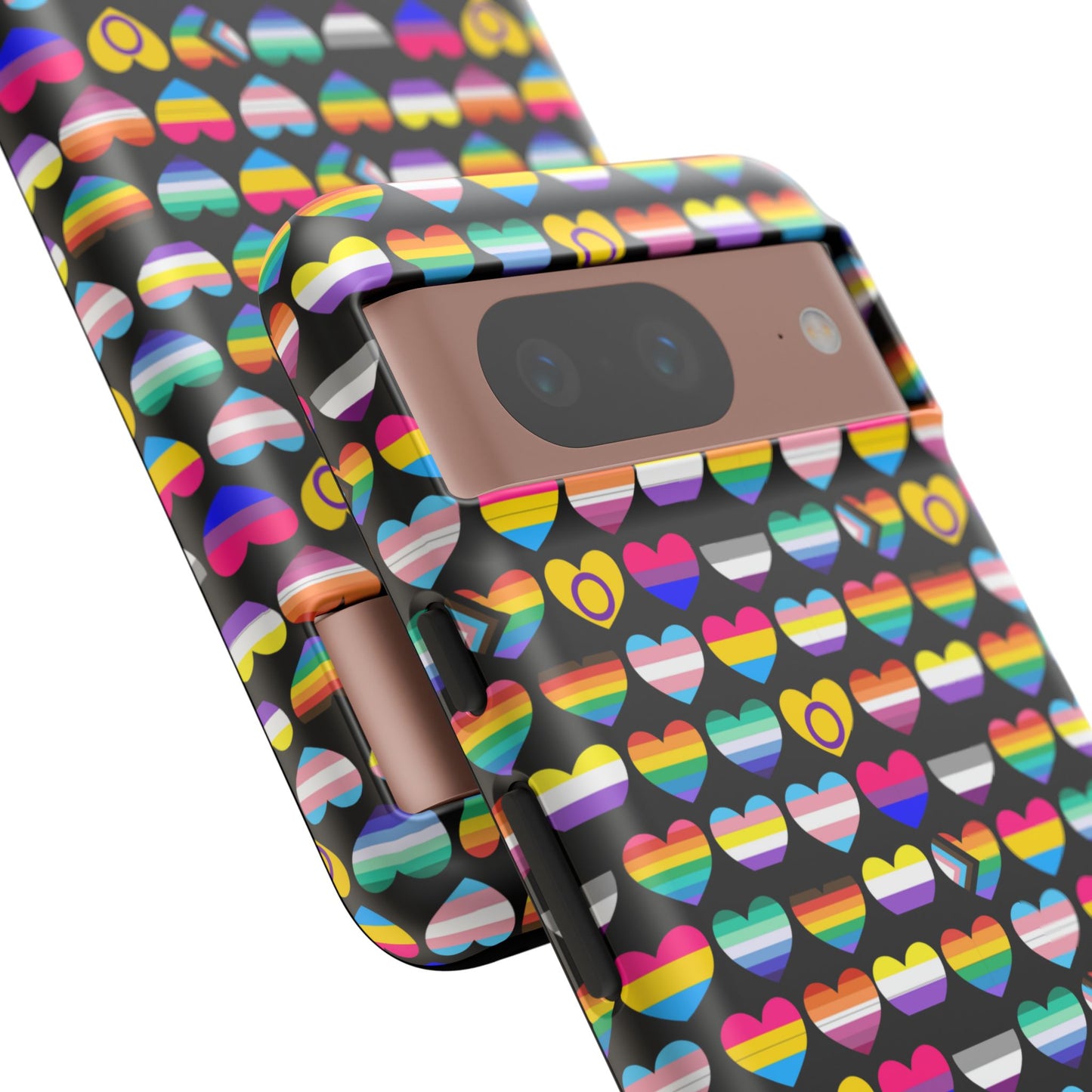 “heart of diversity" – bold edition – android tough phone case