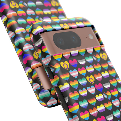 “Heart of Diversity" – Bold Edition – Android Tough Phone Case