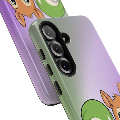 "Queeriosity"– Genderqueer Squirrel Pride Android Tough Phone Case