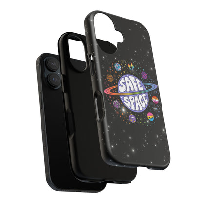 "Safe Space" LGBTQIA+ Pride Galaxy Android Tough Phone Case
