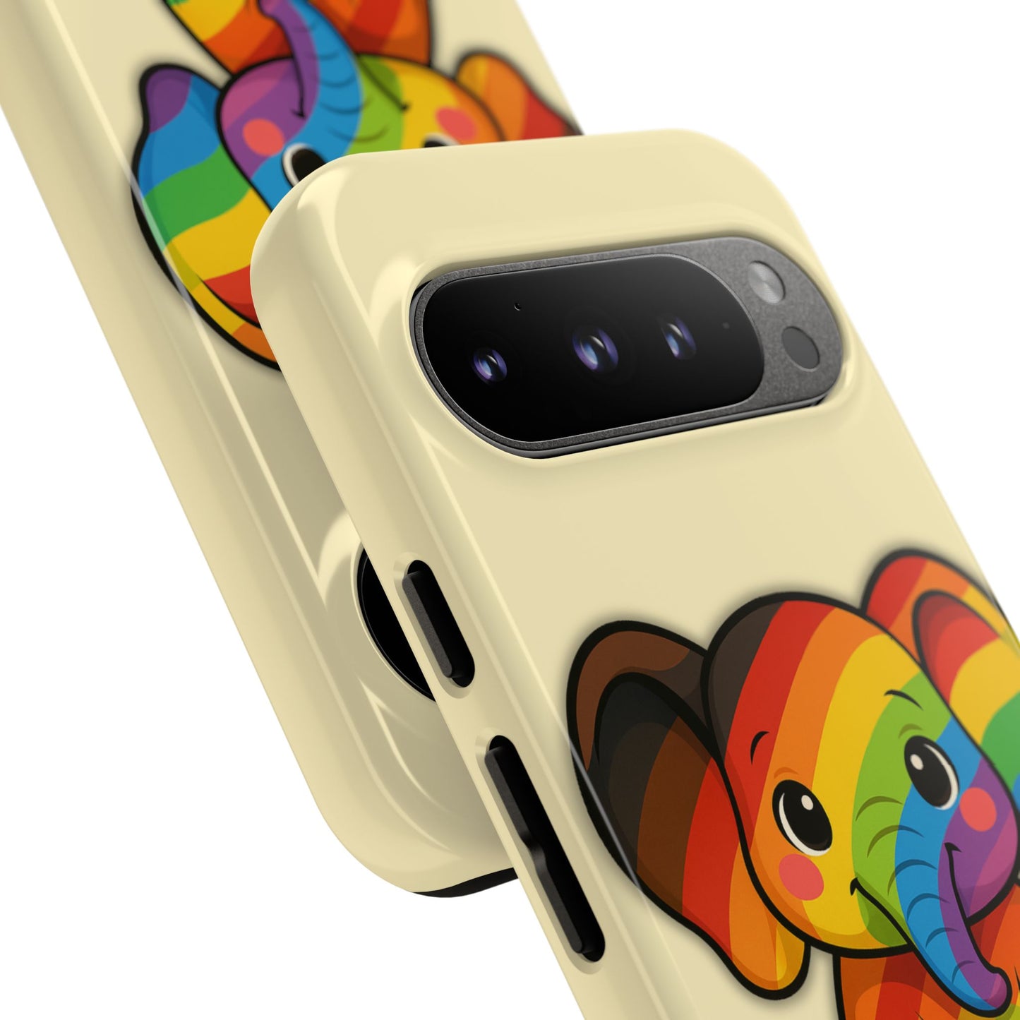 "jumbo joy" – philadelphia pride elephant android tough phone case
