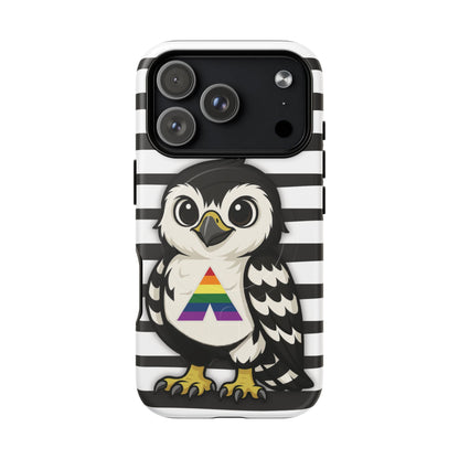 "Fly with Pride" – LGBTQIA+ Ally Pride Hawk MagSafe® iPhone Tough Case