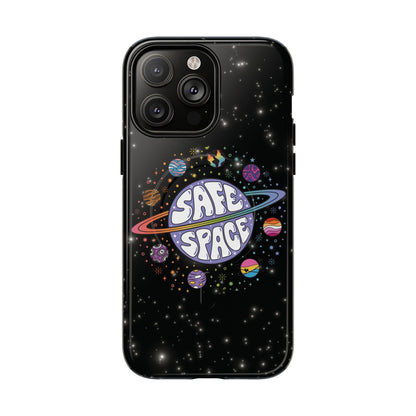"Safe Space" LGBTQIA+ Pride Galaxy MagSafe® iPhone Case