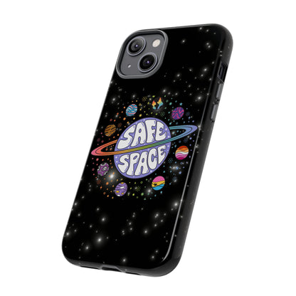 "Safe Space" LGBTQIA+ Pride Galaxy Android Tough Phone Case