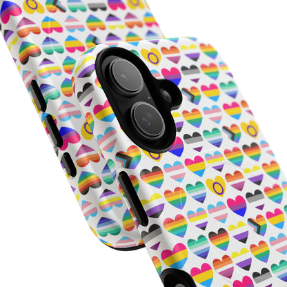 “Heart of Diversity” – Bright Edition – MagSafe® iPhone Tough Case
