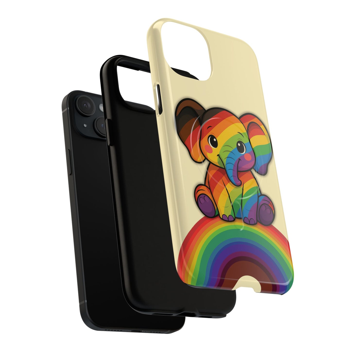 "jumbo joy" – philadelphia pride elephant magsafe® iphone tough case