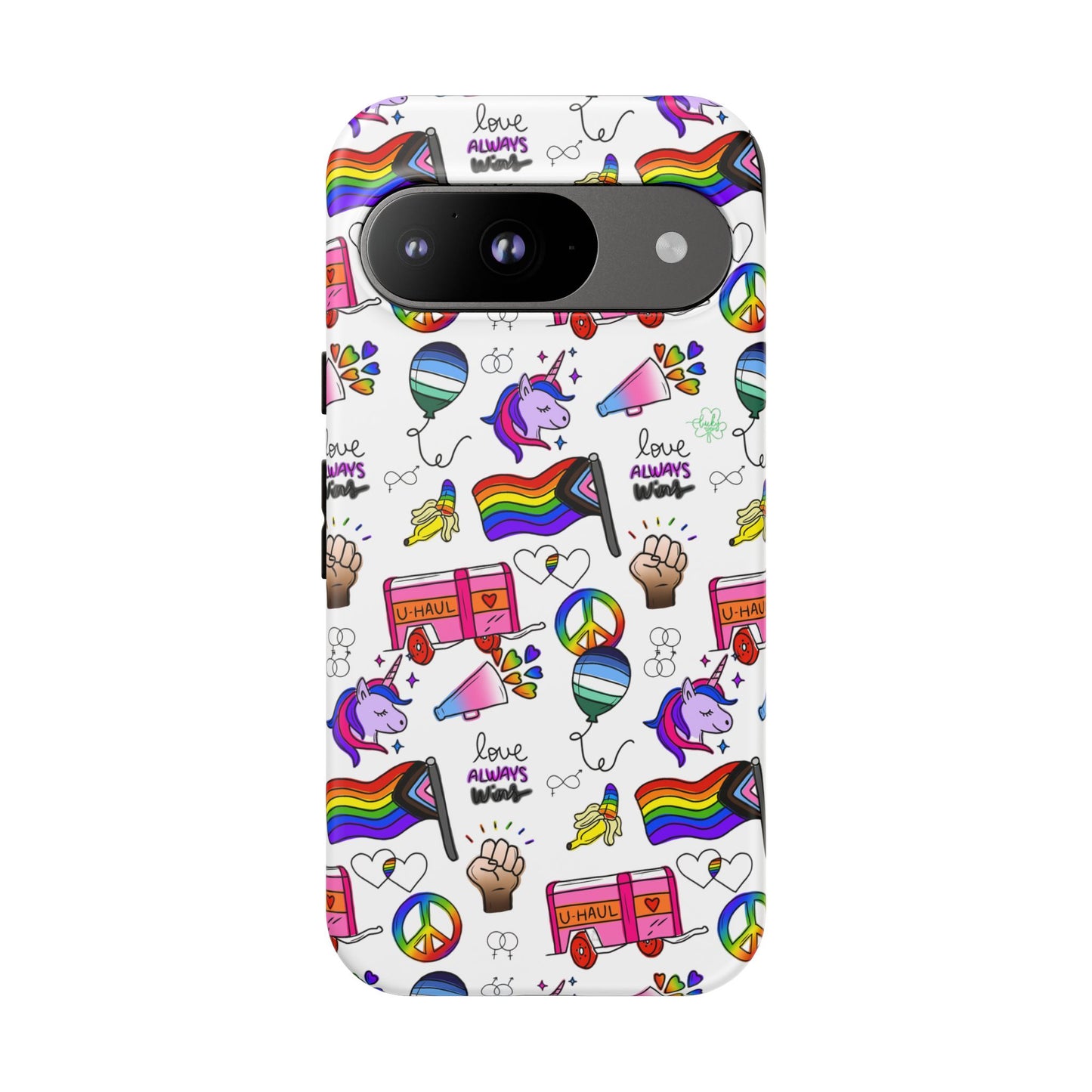 "identity mix" lgbtqia+ collage android tough phone case