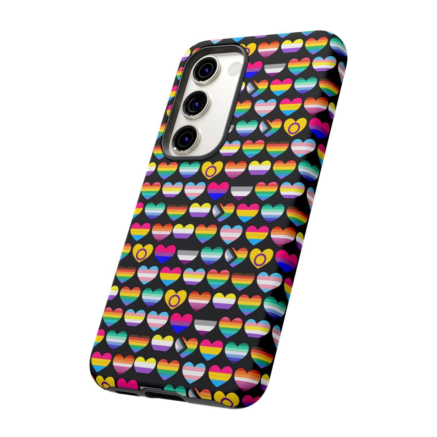 “heart of diversity" – bold edition – android tough phone case