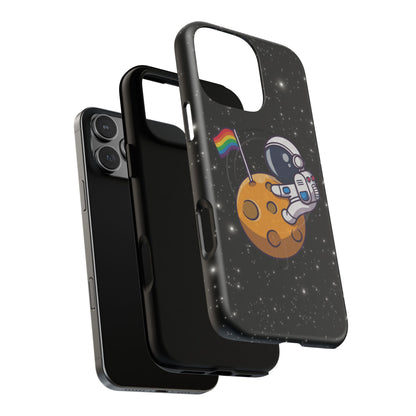 "Cosmic Queer" LGBTQIA+ Astronaut MagSafe® iPhone Tough Case