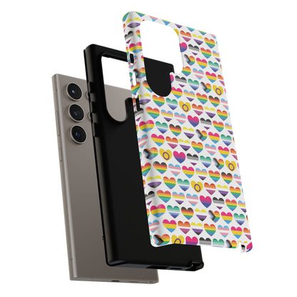 “Heart of Diversity" – Bright Edition – Android Tough Phone Case