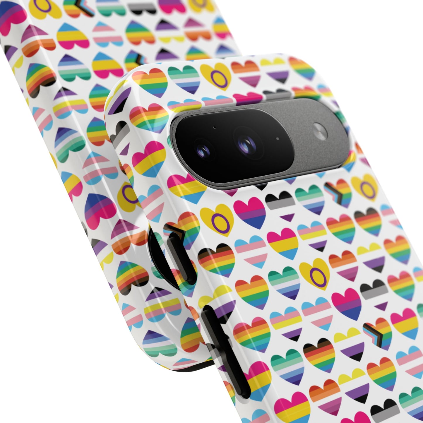 “heart of diversity" – bright edition – android tough phone case