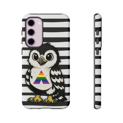 "Fly with Pride" – LGBTQIA+ Ally Pride Hawk Android Tough Phone Case