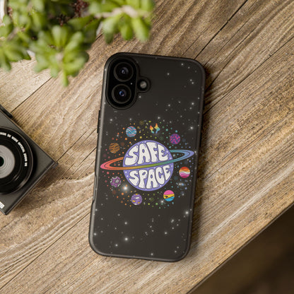 "Safe Space" LGBTQIA+ Pride Galaxy Android Tough Phone Case