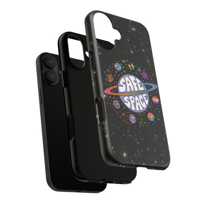 "Safe Space" LGBTQIA+ Pride Galaxy MagSafe® iPhone Case