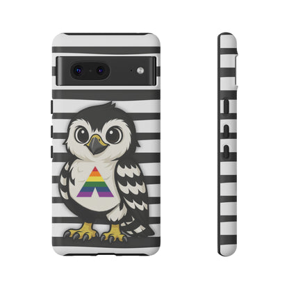 "Fly with Pride" – LGBTQIA+ Ally Pride Hawk Android Tough Phone Case