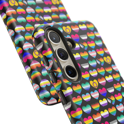 “Heart of Diversity" – Bold Edition – Android Tough Phone Case