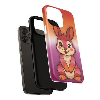 "Hare to Slay" – Lesbian [Femme] Bunny MagSafe® iPhone Tough Case