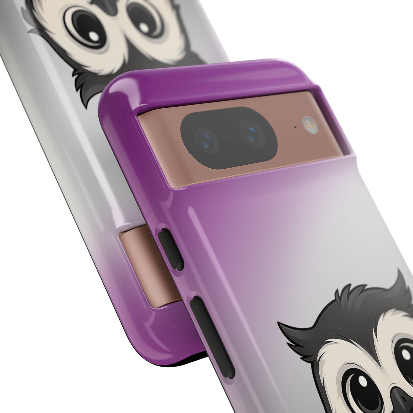 "ace-wise" – asexual pride owl android tough phone case