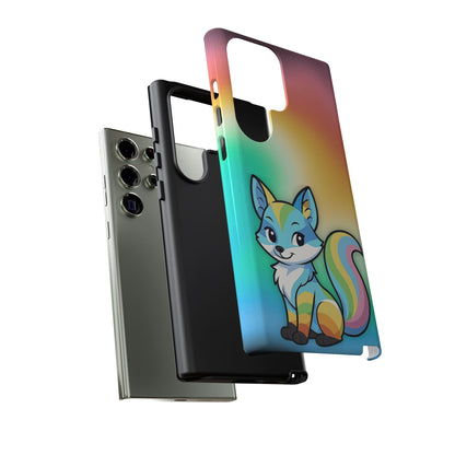 "Queer as a Fox" – Queer Pride Fox Android Tough Phone Case