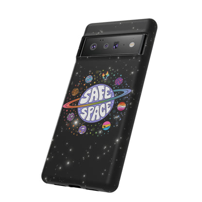 "Safe Space" LGBTQIA+ Pride Galaxy Android Tough Phone Case