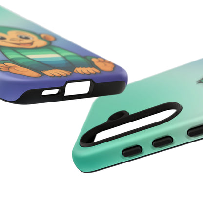 "Monkey Love" – Gay [MLM] Pride Android Tough Phone Case