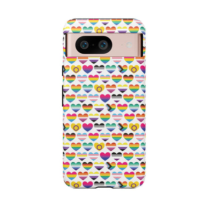 “Heart of Diversity" – Bright Edition – Android Tough Phone Case