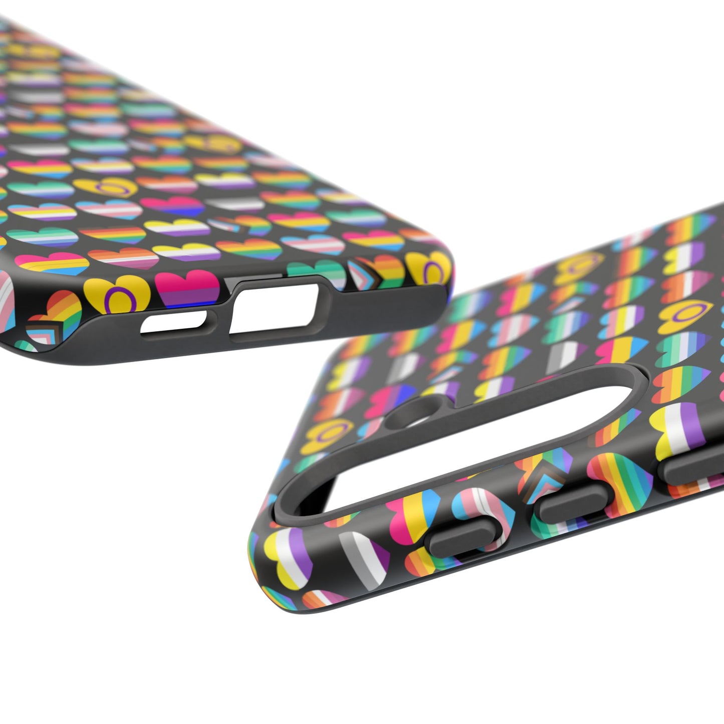 “heart of diversity" – bold edition – android tough phone case
