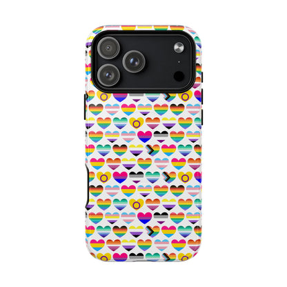 “Heart of Diversity” – Bright Edition – MagSafe® iPhone Tough Case