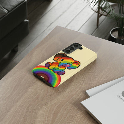 "Jumbo Joy" – Philadelphia Pride Elephant Android Tough Phone Case