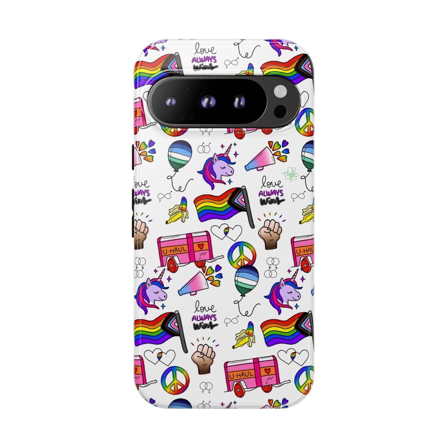 "identity mix" lgbtqia+ collage android tough phone case