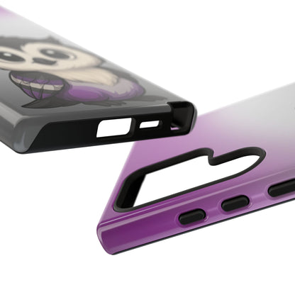 "Ace-Wise" – Asexual Pride Owl Android Tough Phone Case