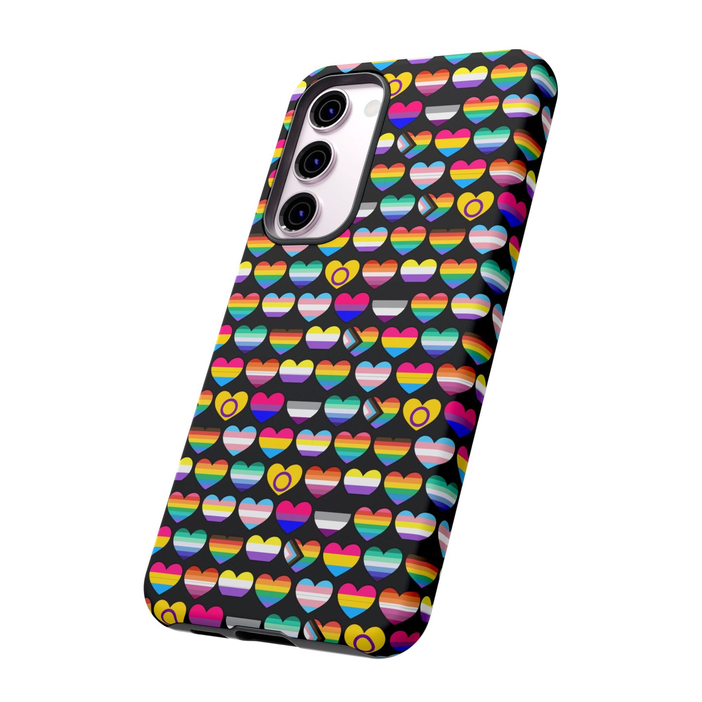 “heart of diversity" – bold edition – android tough phone case