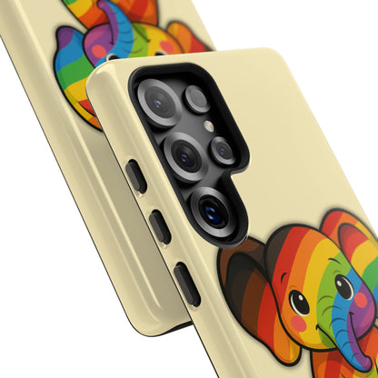 "Jumbo Joy" – Philadelphia Pride Elephant Android Tough Phone Case
