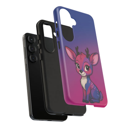 “Bi-Design” – Bisexual Pride Doe Android Tough Phone Case