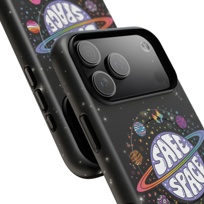 "Safe Space" LGBTQIA+ Pride Galaxy MagSafe® iPhone Case