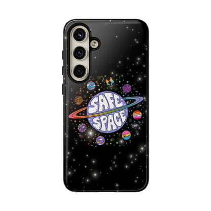 "Safe Space" LGBTQIA+ Pride Galaxy Android Tough Phone Case