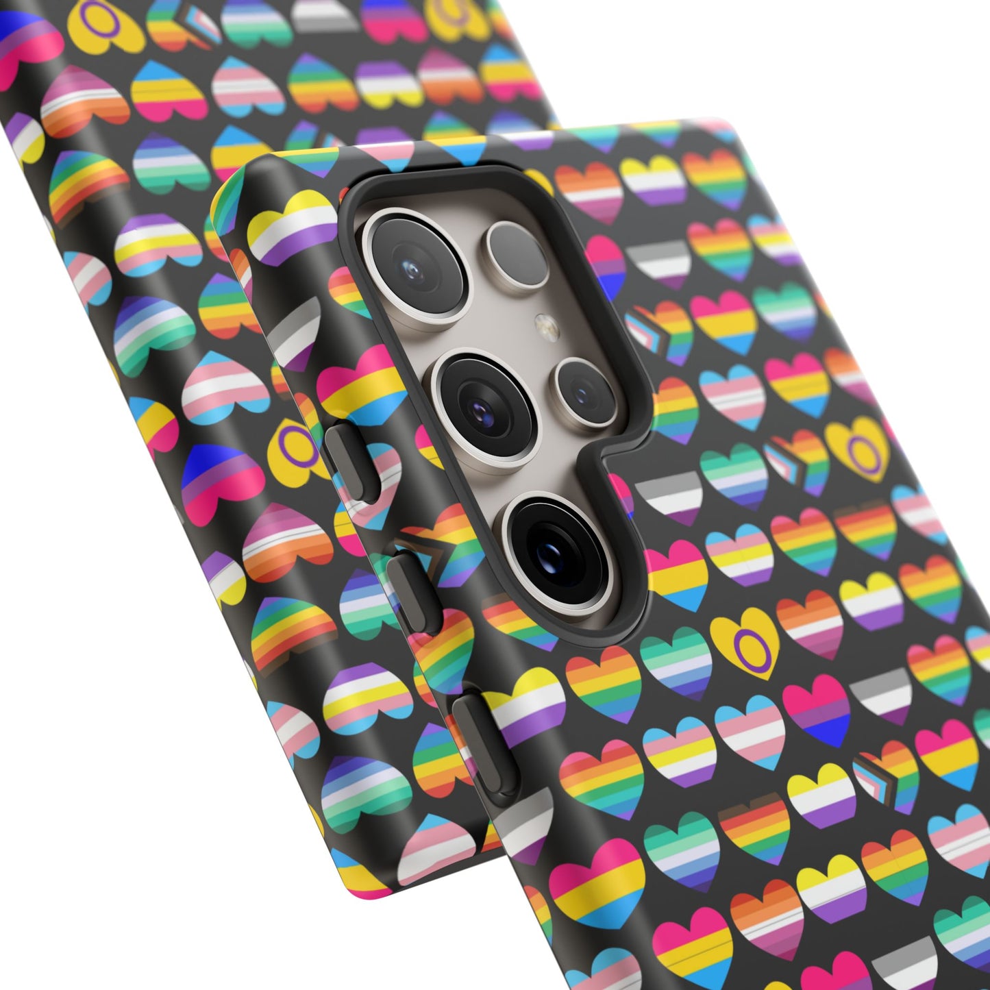 “heart of diversity" – bold edition – android tough phone case